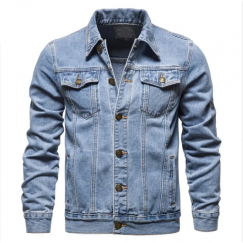 2 pcs Spring Autumn Men Denim Jackets