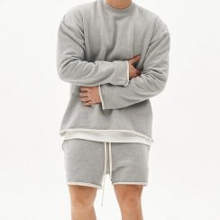 3 pcs Mens Hip Hop Loose Casual Sweatshirt