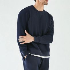 2 pcs Mens Casual Pullover Sweatshirt