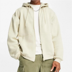 2 pcs Mens Fashion Zipper Hoodie