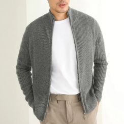 Mens Cashmere Cardigan Sweater